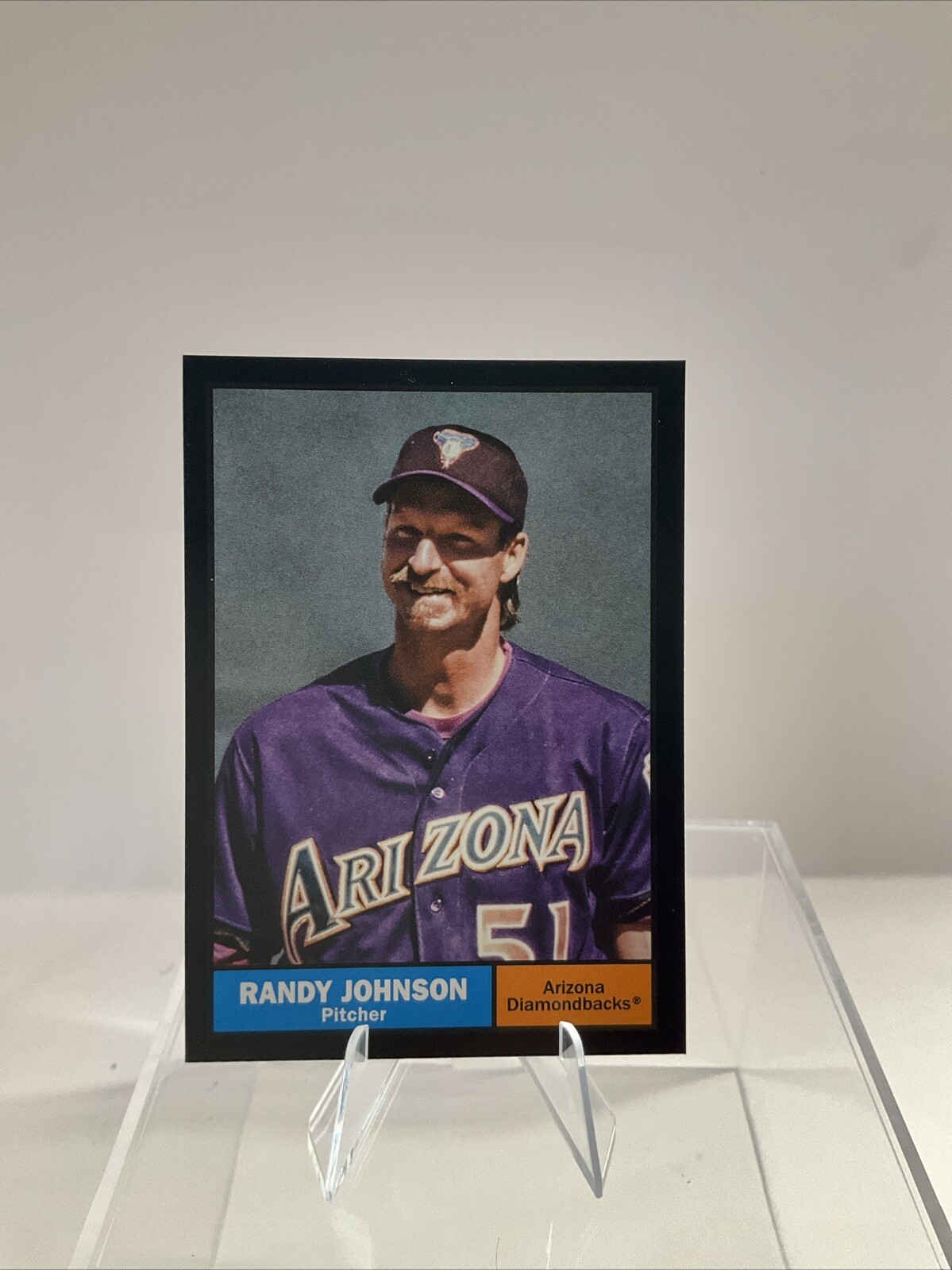 🔥 2024 Topps Archives- Randy Johnson #83 Black Foilboard