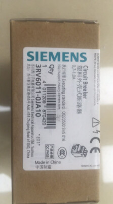 Siemens 3RV6011-0HA10 3RV60110HA10 0.55-0.8A Circuit Breaker -New Free Ship *UP
