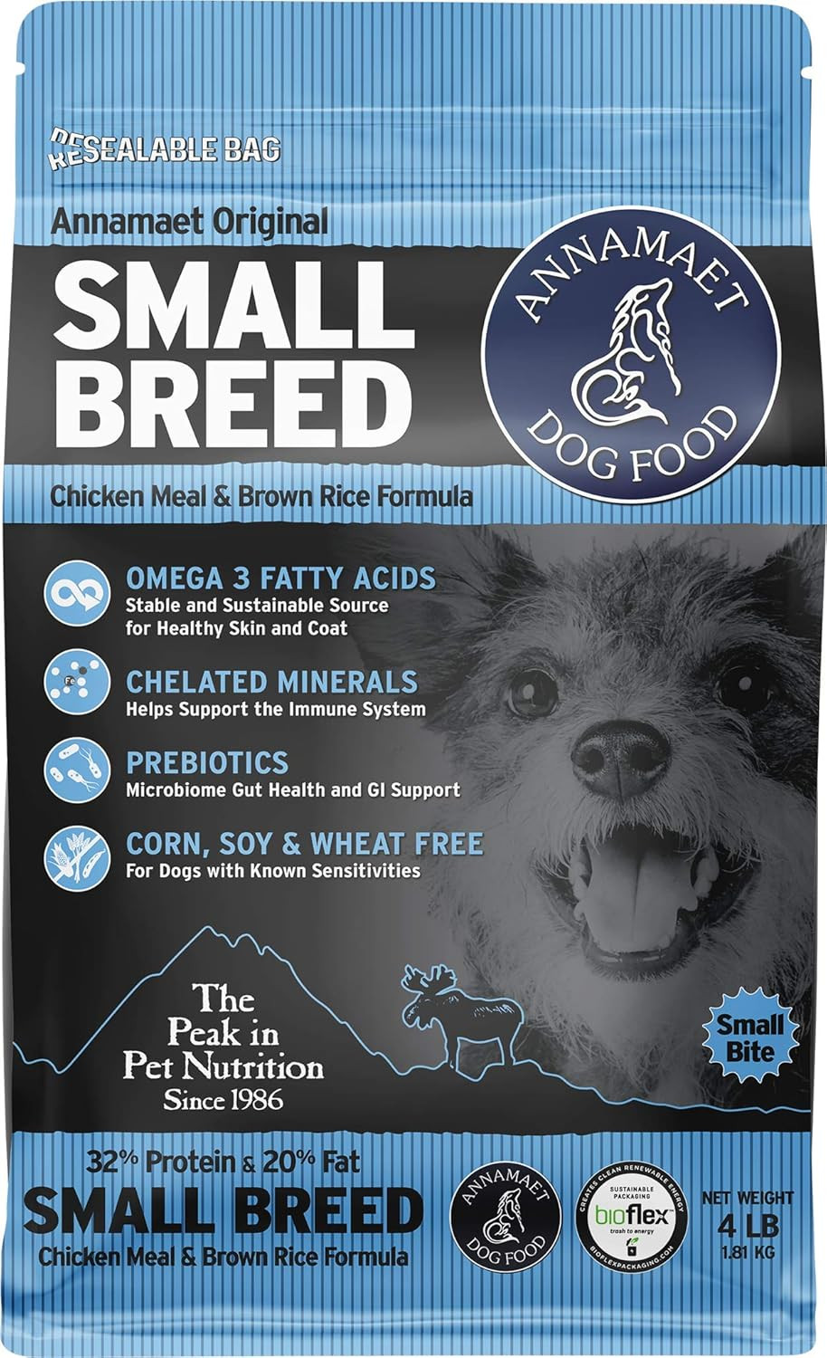 Original Small Breed Formula Dry Dog Food, (Chicken & Brown 