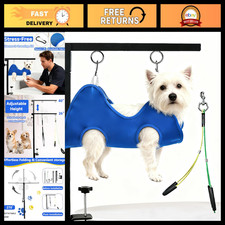 Adjustable Dog Grooming Arm for Small Dogs, Haunch Holder  Hammock Support