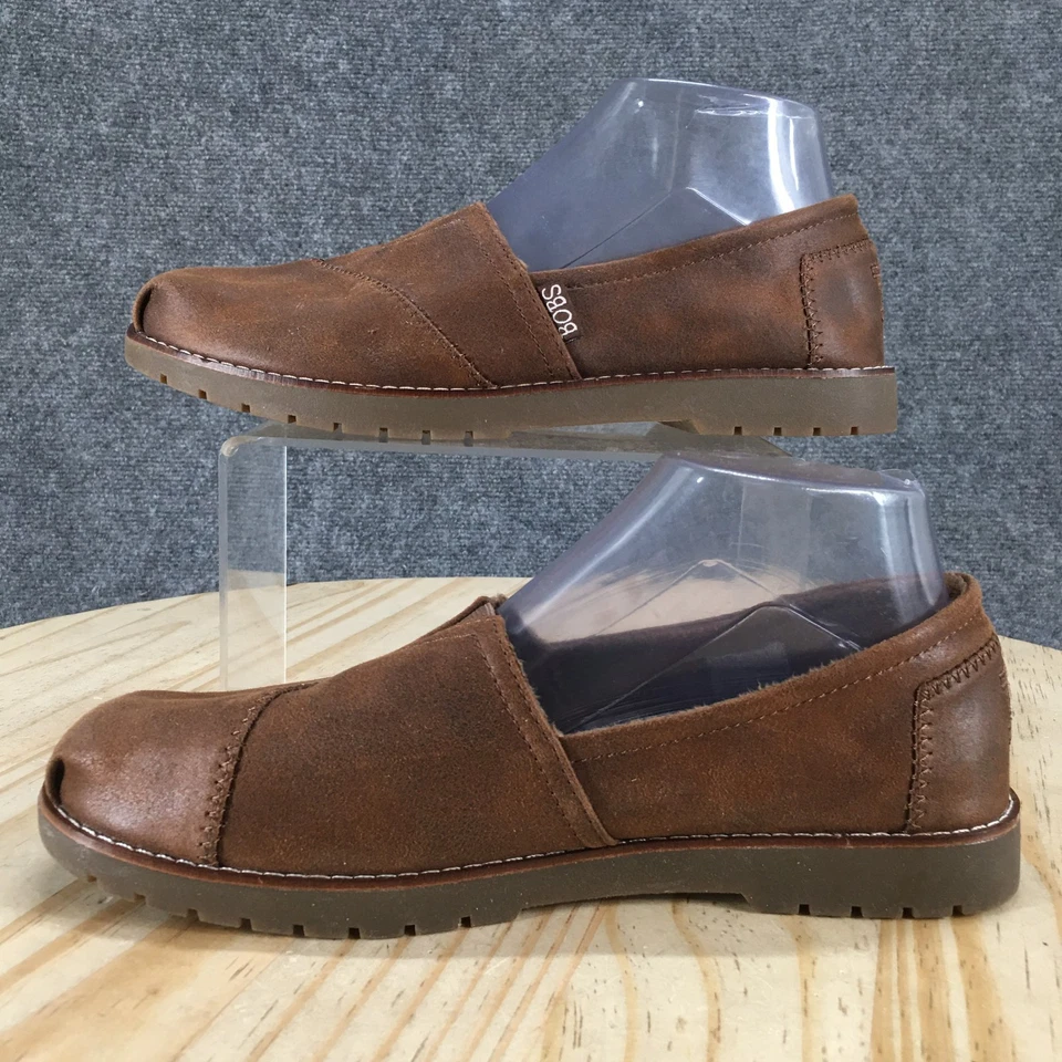 Туфли женские Skechers BOBS 8,5 Chill Lugs Urban Spell мокасины плоские 113352 коричневые - Изображение 2 из 4