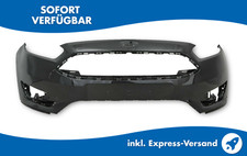 Stoßstange vorne lackiert 	Ford Focus 3 III Mk3 2014-18 Panther Schwarz
