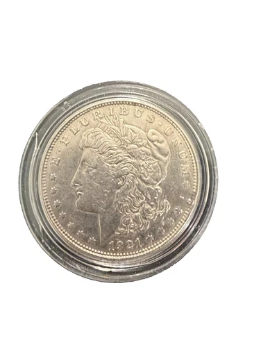1921 Morgan Silver Dollar - Ungraded,  Good Condition