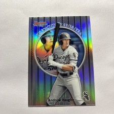 Andrew Vaughn 2019 Bowman's Best 1999 Franchise Favorites #99FF-AV White Sox
