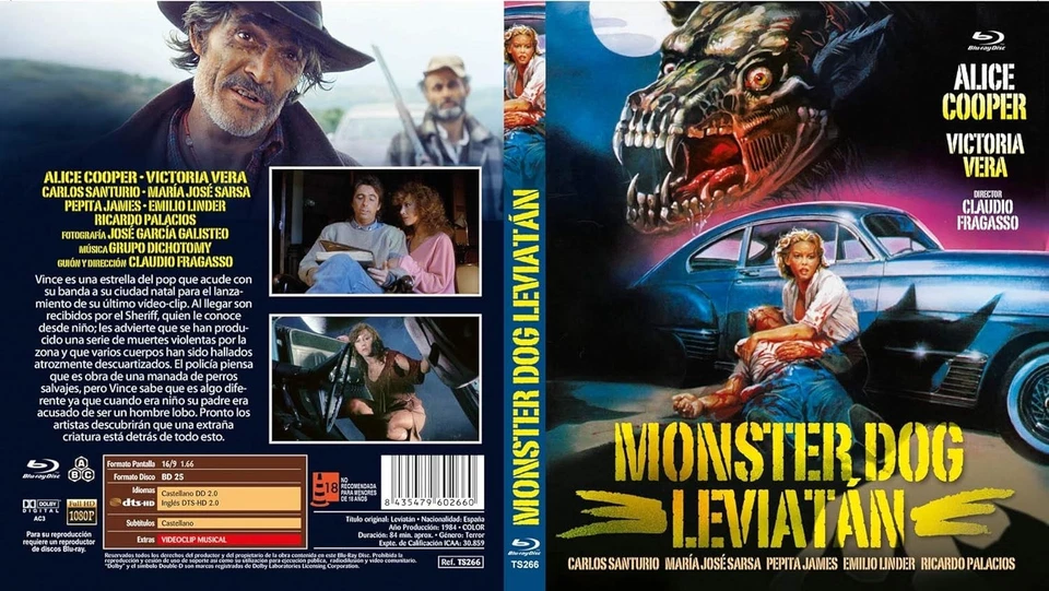 Monster Dog Leviatan (1985) - Blu Ray Disc - Alice Cooper - - Image 2 of 2