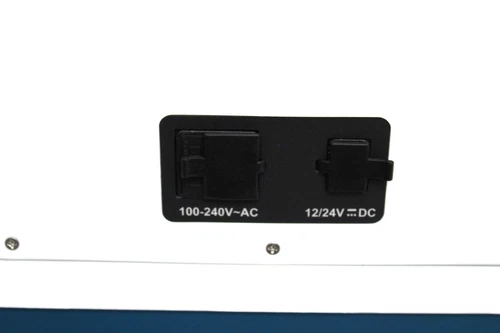 MOBICOOL MCF40 Kompressor-Kühlbox 38L 12/24V und 230V Mini-Kühlschrank Blau-Weiß - Bild 10 von 15