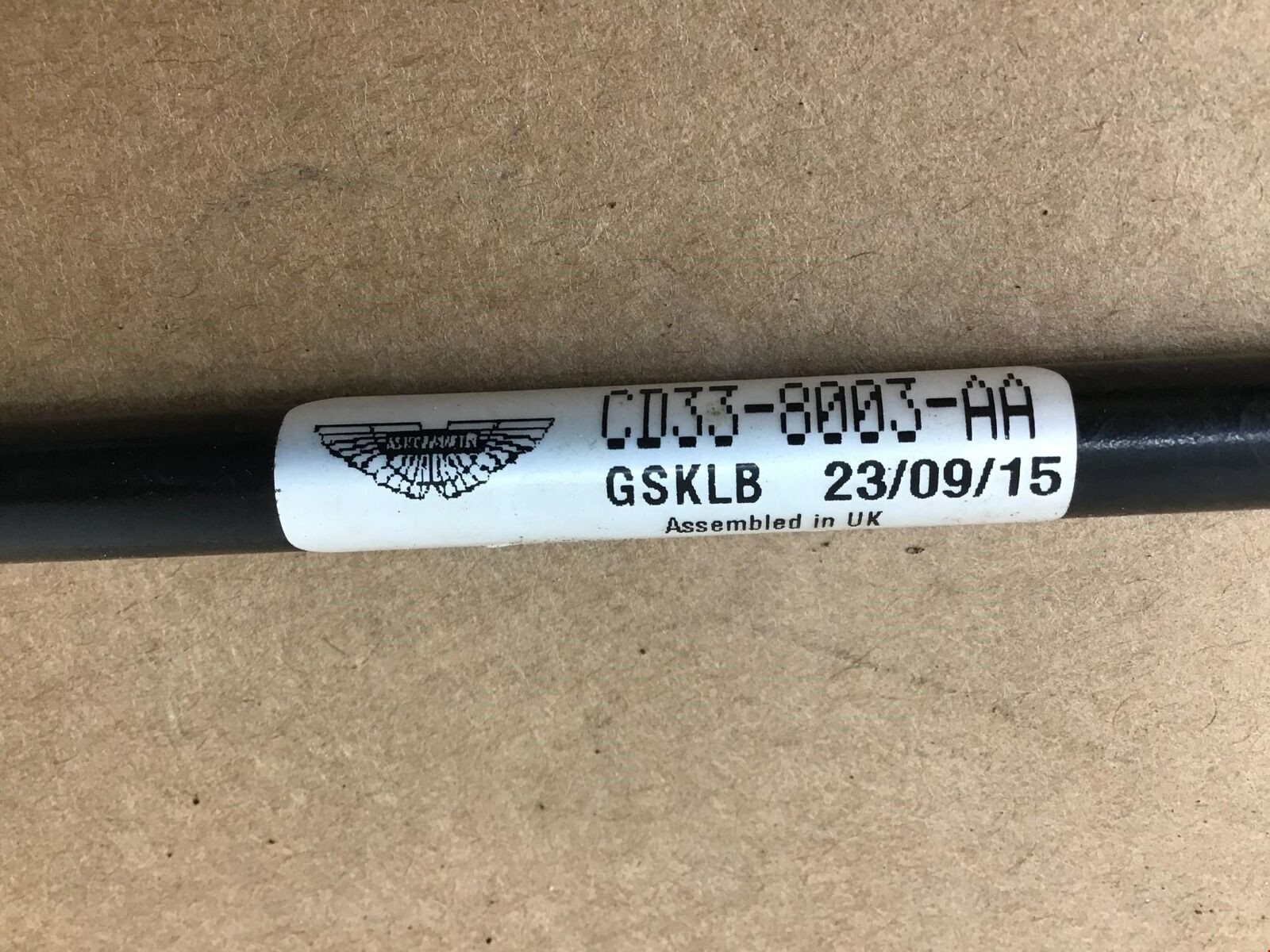 Aston Martin DB9 GT 2016 Radiator Water Line Pipe Hose Tube 13-16 ;:Y