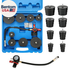 Turbo System Leakage Tester Kit, Turbo Boost Leak Tester Set with 4 Pairs of Ste