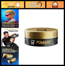 Level 3 Hair Pomade - Strengthens Volumizes, Long-Lasting Hold, 4 Pack