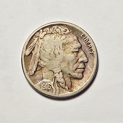 Buffalo Nickel - 1916-S - VF - Picture 1 of 2