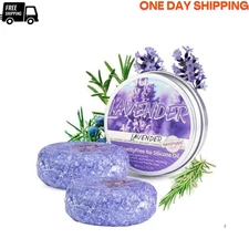 2Pcs Humby Shampoo Bar for Gray Hair Humby Purple Rain Shampoo Bar Grey New