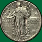 1926-D Standing Liberty Quarter Extremely Fine XF Coin #40431