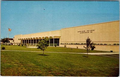 Postcard BUILDING SCENE Salisbury Maryland MD m/09 AK2513