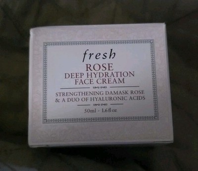 Fresh Rose Deep Hydration Face Cream - 1.6 fl oz..New & Sealed 