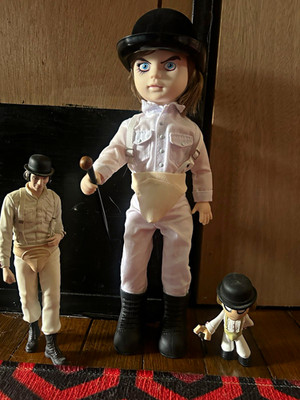A Clockwork Orange Alex DeLarge lot, LDD , Funko mystery mini and figure