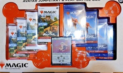 Magic The Gathering Avatar Jumpstart & Play Battle Box 8 Packs NIB