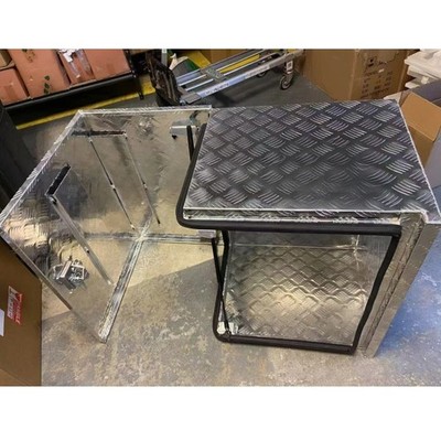 24'' Generator Tool Box Aluminium Toolbox Camper Caravan UTE/Car/Truck Heavy Duty