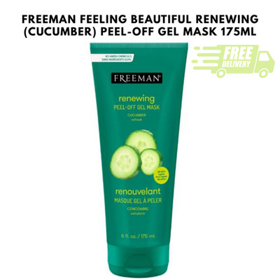 1 X Freeman Renewing Cucumber Peel-Off Gel 175ml Free Shipping