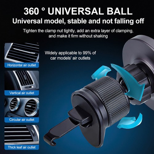 Universal Magnetic in Car Mobile Phone Holder Stand Dashboard 360 Rotation Mount - Picture 11 of 18