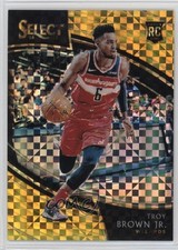 2018-19 Panini Select Courtside Gold Prizm /10 Troy Brown Jr #241 1t82