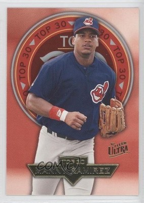 1997 Fleer Ultra Top 30 Manny Ramirez #18 2i9