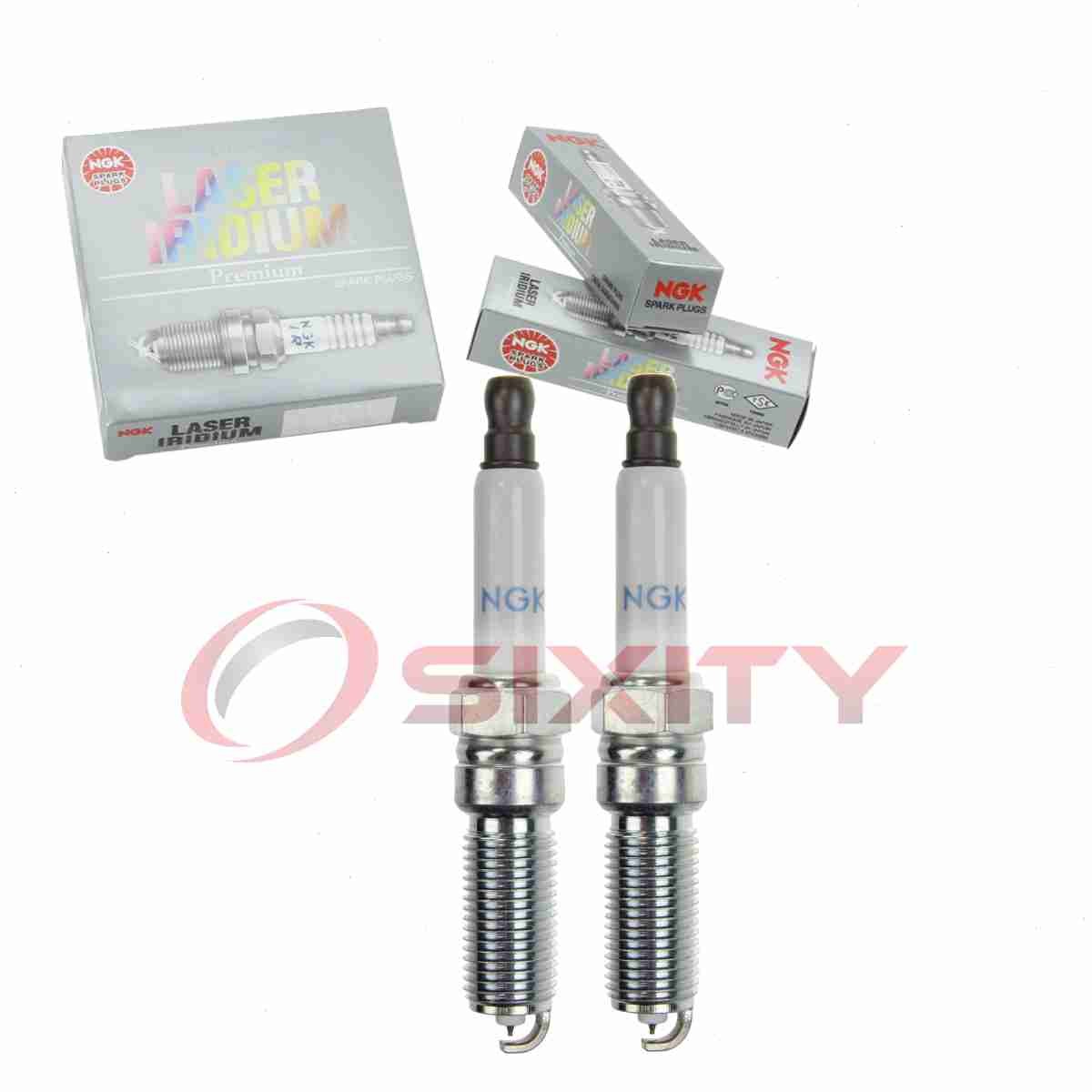 2 pc NGK 91970 ILNAR8B7G Laser Iridium Spark Plugs for 55490097 12683541 fr