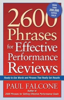 2600 Phrases for Effective Performance Reviews: Ready-to-Use Words  - ACCEPTABLE