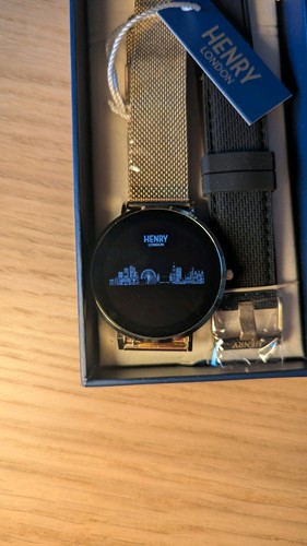 HENRY LONDON HL65-0006 TWIN STRAP SET SMART WATCH AMOLED MINT CONDITION - Bild 6 von 9