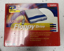 Vintage 2001 New NOS Imation USB Floppy Drive Sealed PC / Mac