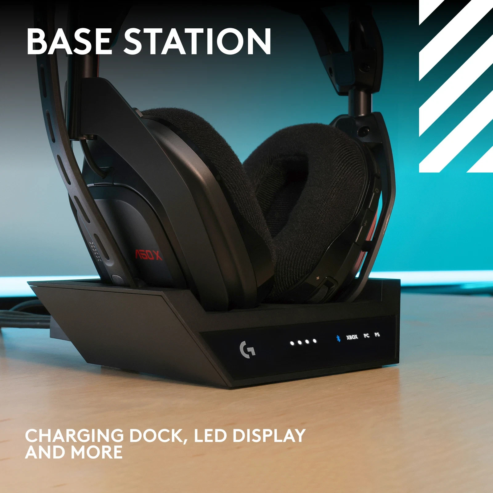 ASTRO Gaming A50 Wireless + Base Station for Xbox One & PC - Black/Gold