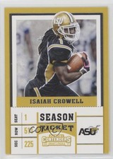 2017 Panini Contenders Draft Picks Season Ticket Isaiah Crowell #43 9l4