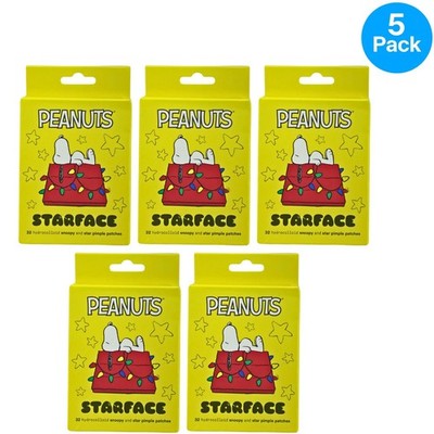 Starface x Peanuts Snoopy & Star Pimple Patches 32ct (5 Pack)