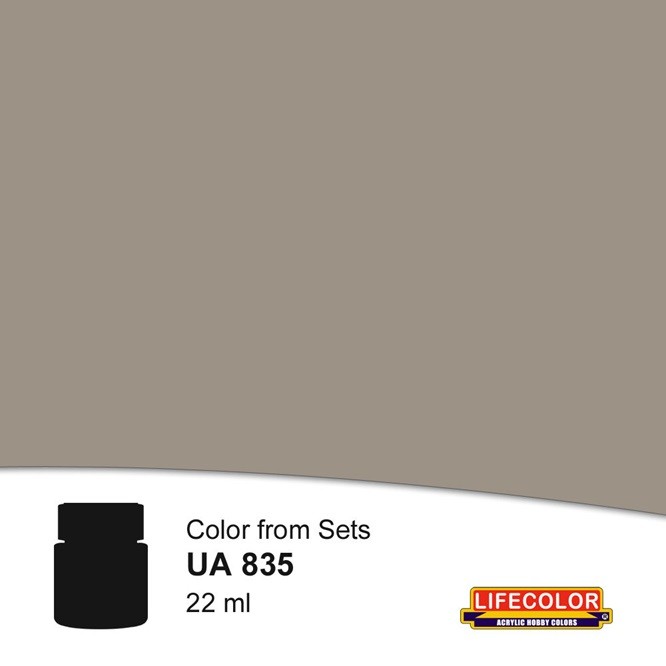 Lifecolor NUA835 - Gray Beige 22 ml - New