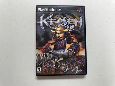 Kessen - Sony PlayStation 2 CIC w/Manual/Reg.Card/EA Catalog VF Untested!!