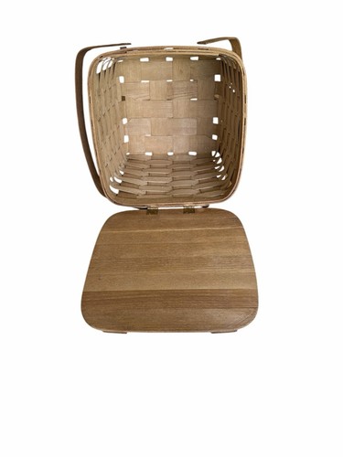 Basketville Vermont Pie Basket With Insert And Original Box Signed - Picture 6 of 9