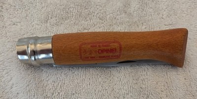 Opinel Virobloc Brevete   8 Twist Lock Folding Knife no Box 7 5/8'' (carving)