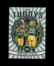 2023 Optic BEST TUDDYS PRIZM REFRACTOR SP AARON JONES AJ DILLION! Packers RBs