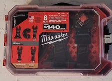 Milwaukee 49-10-9212 Oscillating Multi-Tool Blade Kit (8-Piece)