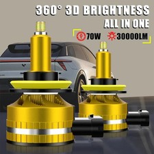 Turbo H7 H11 Led Bulb Headlihght 360 12V H8 H9 Car Lights Bi Projector Fog Lamp