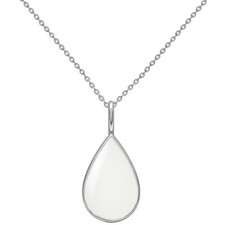 DIY Breast Milk Jewelry KIT Sterling Silver Teardrop Pendant Breastmilk Neckl...