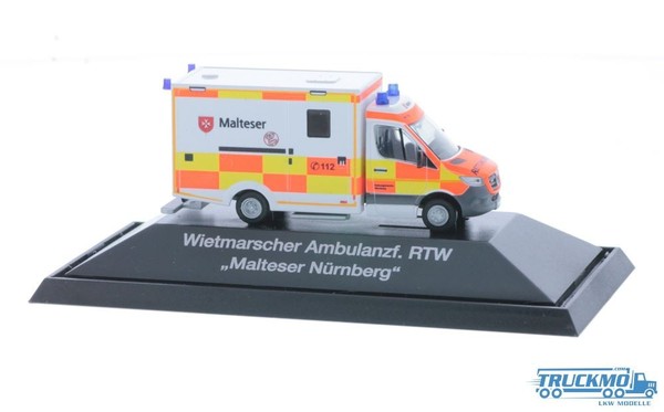 Rietze Malteser NüRnberg Mercedes Benz Sprinter Wietmarscher Ambulanzfahrze-image