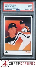 1989 UPPER DECK #669 NOLAN RYAN HOF ASTROS CHECKLIST PSA 9