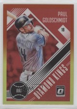 2018 Panini Donruss Optic Diamond Kings Red & Yellow Prizm Paul Goldschmidt uk2