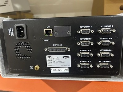GENCOA Speedflo V7.2.2 Feedback Control System spf-4p-4v-15