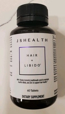 JSHEALTH Vitamins Hair + Libido Formula Exp 7/27