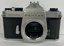 Pentax Spotmatic SP Asahi M42 Mount 35mm Camera Body, Chrome