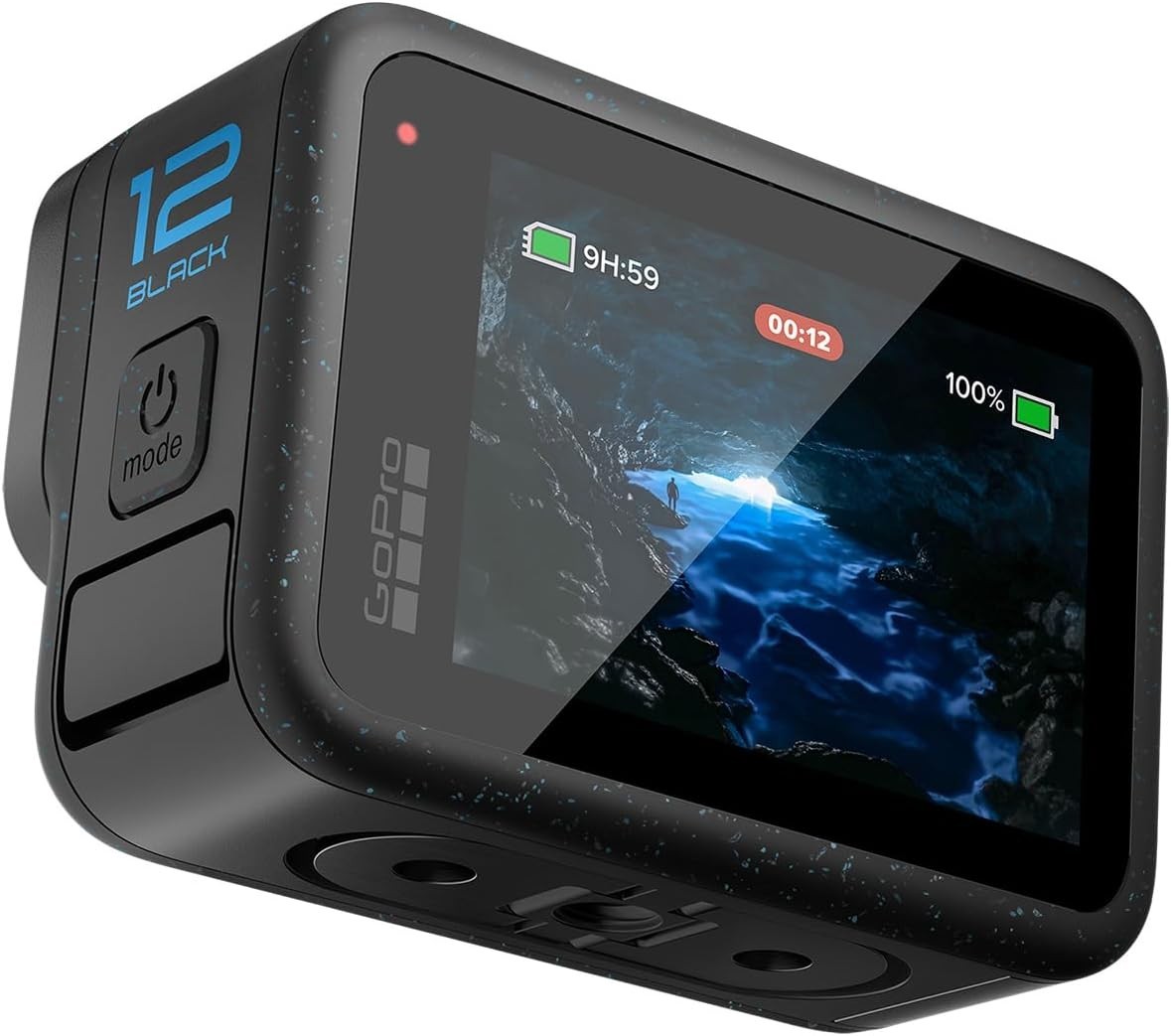GoPro HERO12 Black - Waterproof Action Camera with 5.3K60 Ultra HD Video, 27MP