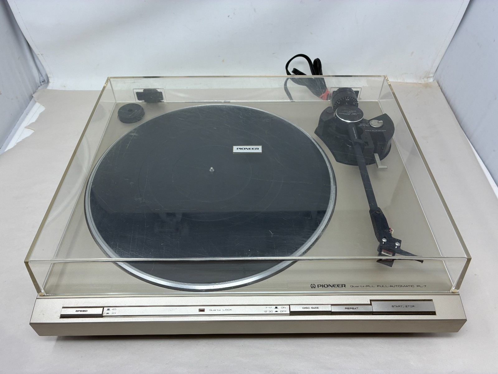 Pioneer PL-1800 vintage audio equipment - eBay listing photo 2