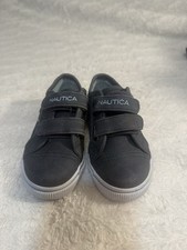 Boys Nautica Canvas Shoes, Toddler Size 8, Grey