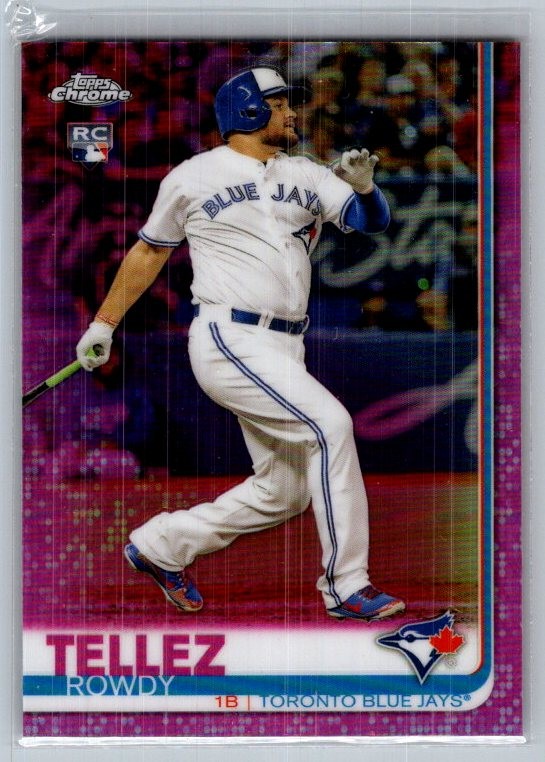2019 Topps Chrome #2 Rowdy Tellez Pink Refractor